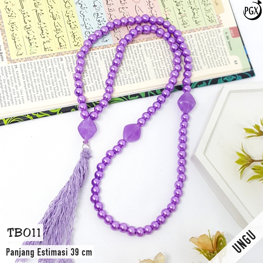 PGX Tasbih Mutiara / Kristal Mewah 99 Butir Fashion Muslim TB011