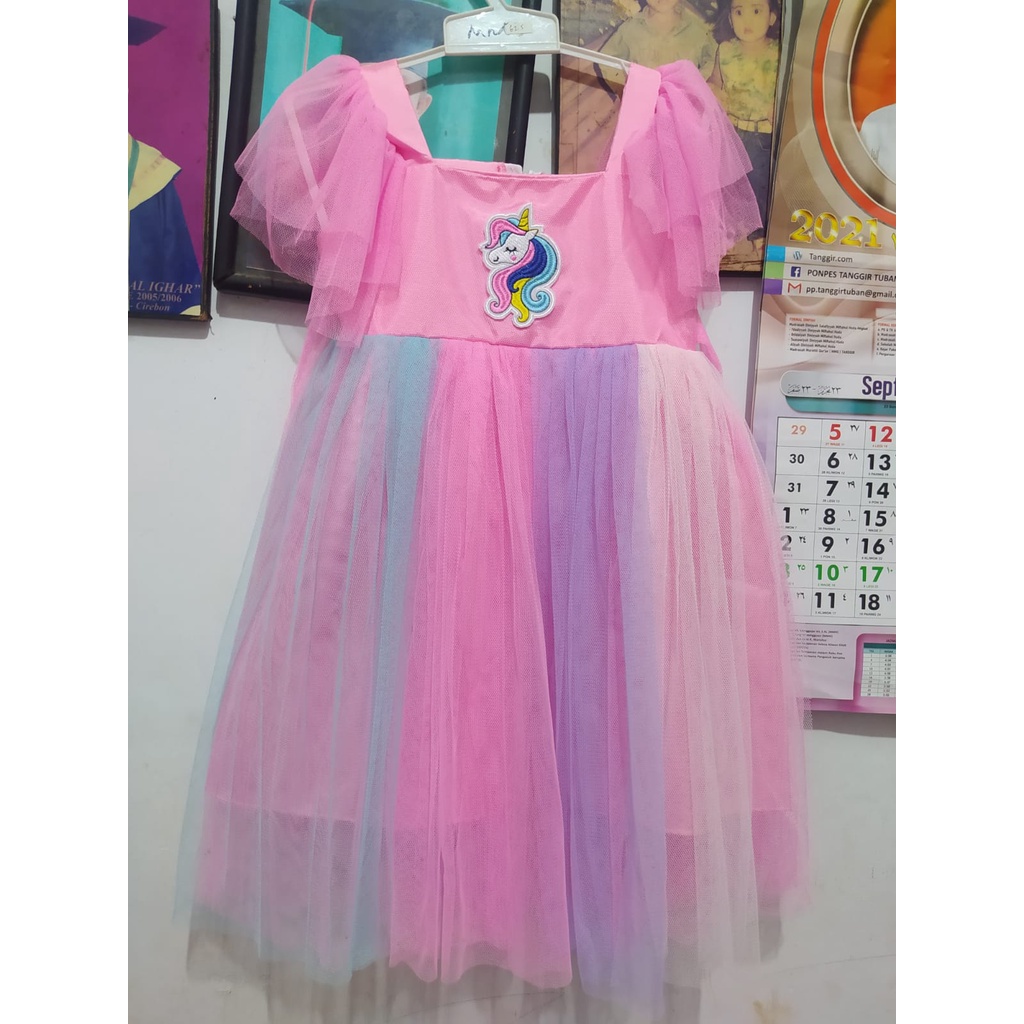 DRESS PELANGI LITTLE PONY