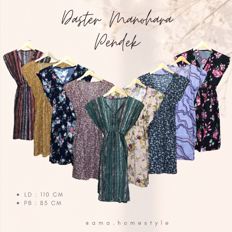 2. DASTER MANOHARA PENDEK || Karet II Daster kekinian || Daster etnik ll Daster murah banjarmasin/ba