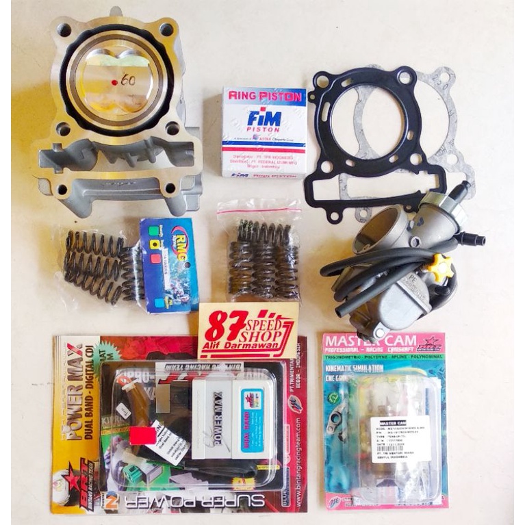 Paket Bore Up 180cc Jupiter Mx harian touring balap Sniper exciter Lc135