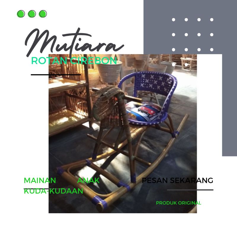 MAINAN anak KUDU-KUDAAN ROTAN