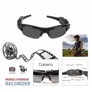 Spy Camera Eyewear / Kamera Pengintai Kacamata