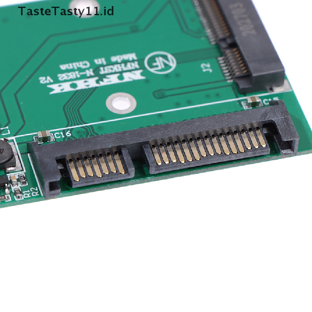 (TasteTasty) Papan Adapter Konverter Standar MSATA SSD Ke SATA 2.5 &quot;Untuk Laptop / Desktop