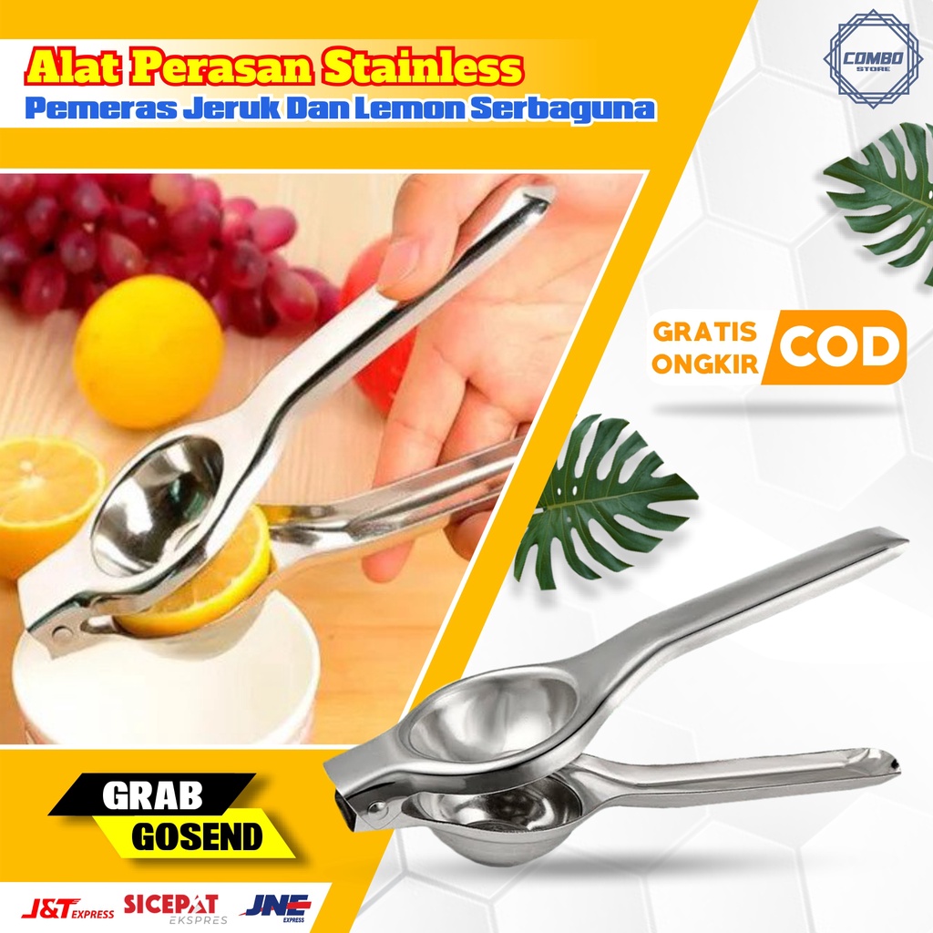 Alat Perasan Lemon Dan Jeruk Stainless Orange Squezer