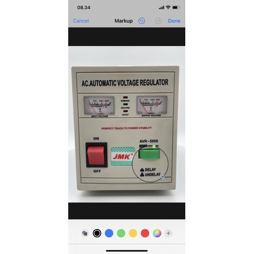 Stabilizer / STAVOL Digital BEST Quality Model delay funtion  JMK AVR-500S AVR-1000S AVR-2000S