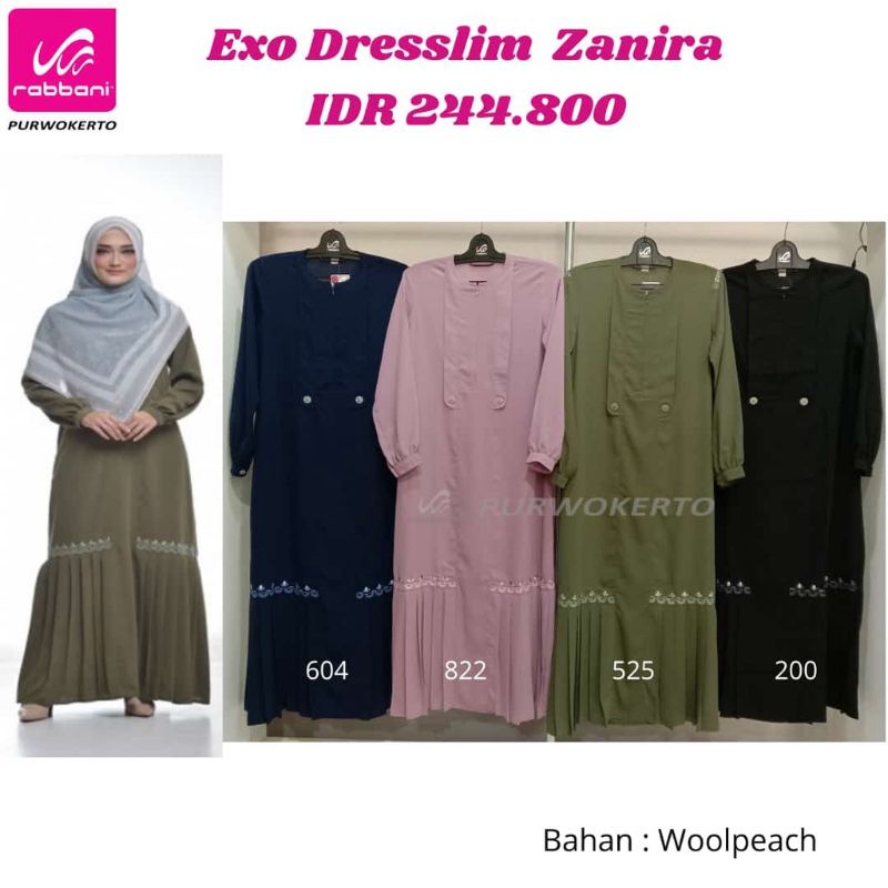 EXO DRESSLIM ZANIRA - DRESSLIM RABBANI LIMITED EDITION