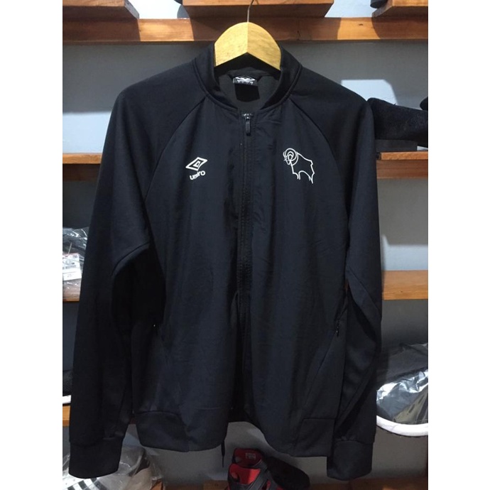 JAKET BOMBER UMBRO BLACK ORIGINAL