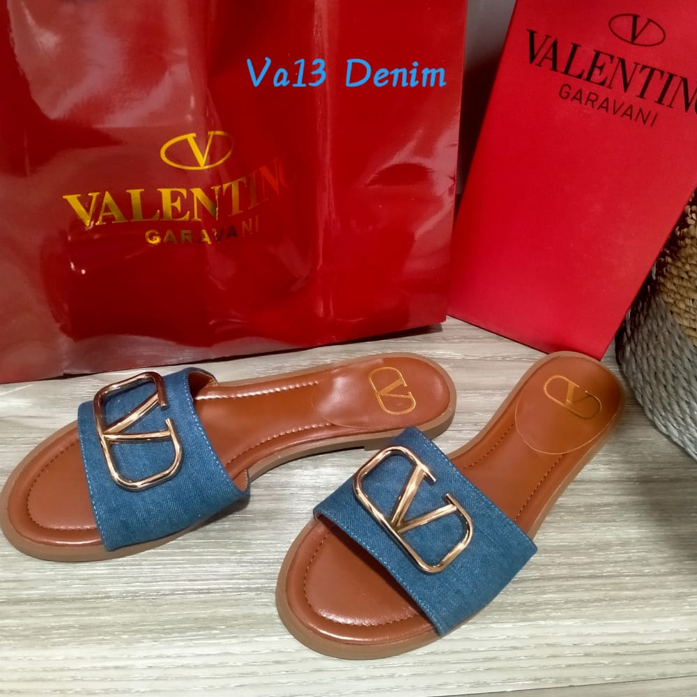 Sandal Wanita jeans Va 13