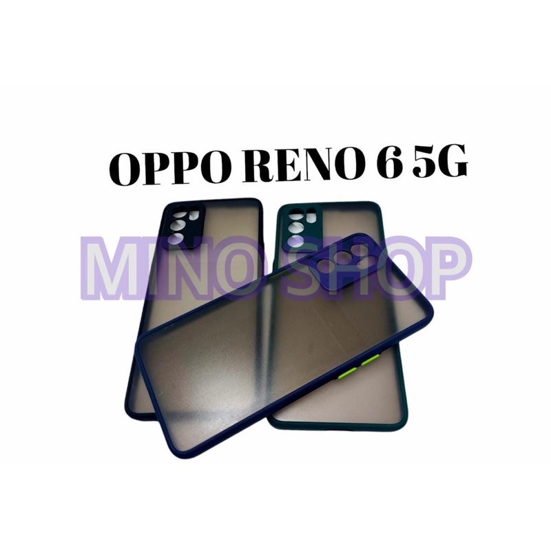 SOFTCASE OPPO RENO 6 5G - HARDCASE DOVE MYCHOICE PLUS PC - AERO CASE