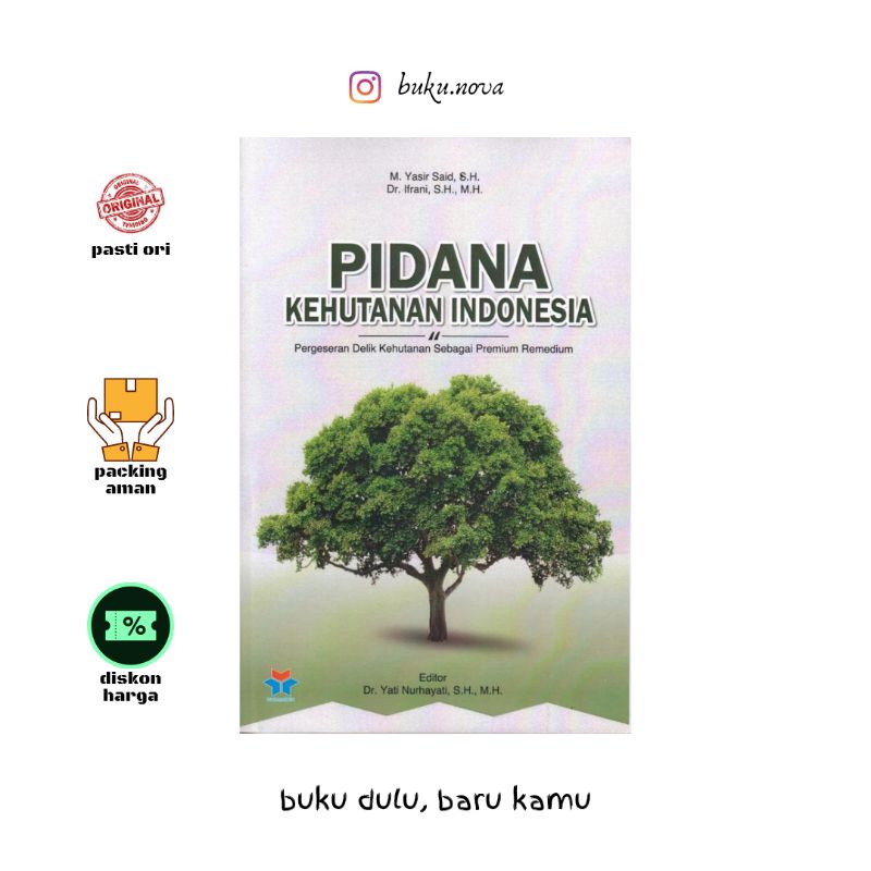 Buku Pidana Kehutanan Indonesia