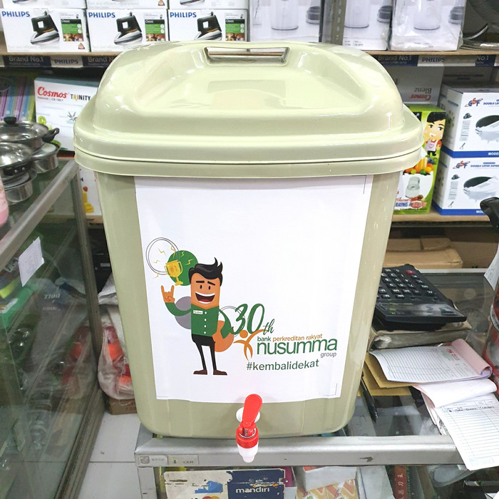 Tong Kran Air 42 Liter + Branding Stiker