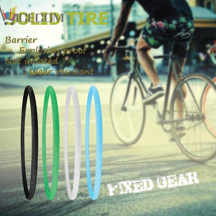 700X23C Anti Bocor Untuk Sepeda Fixie Ni ✿ Ban Padat Sajidin73