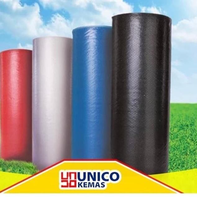 

Stok Baru!!-605 Bubble Wrap Warna Hitam GMP ( 125 CM X 50 M ) - Hitam