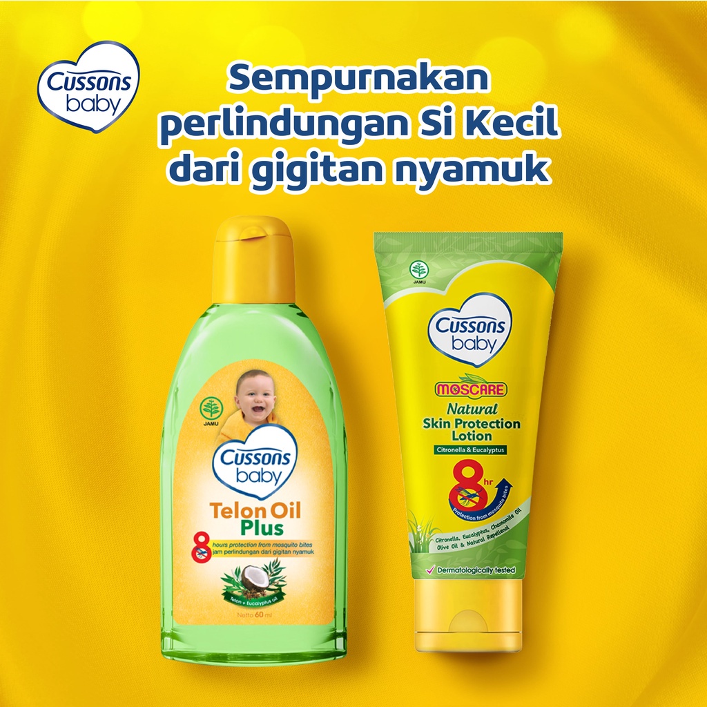 Cussons Baby Minyak Telon Bayi Oil Plus 60 ml