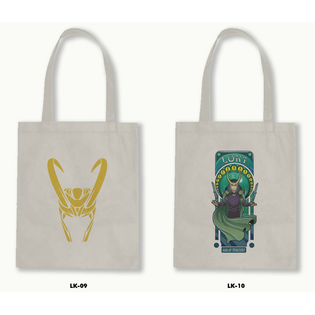 TOTE BAG BLACU - LOKI