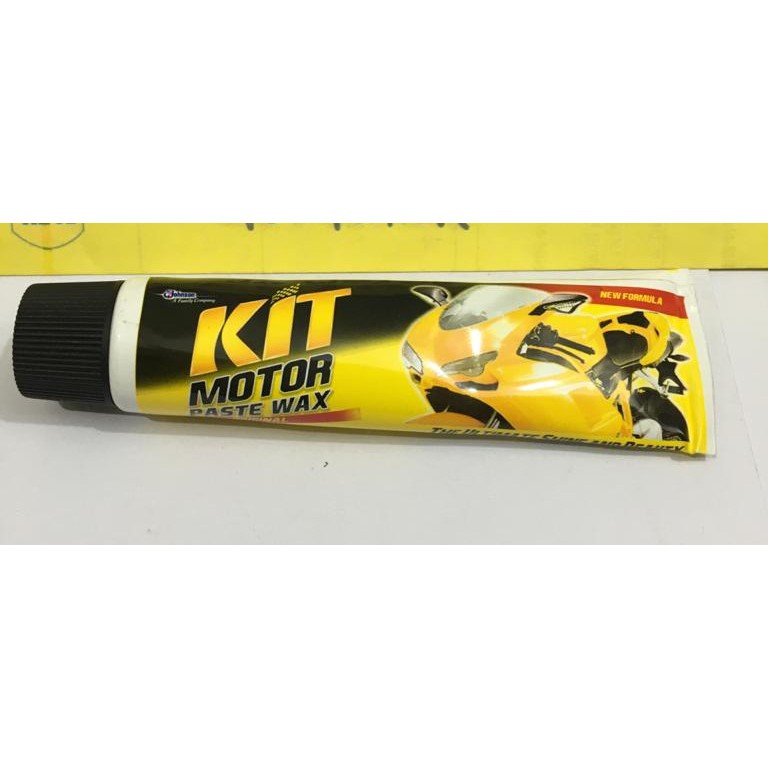 KIT MOTOR PASTE WAX ORIGINAL - PENGKILAP MOTOR KIT 60gr -PASTE WAX KIT