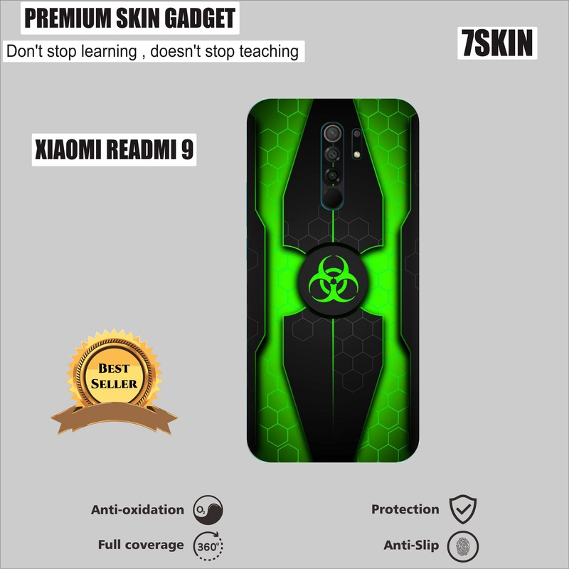 SKIN HANDPHONE  XIAOMI READMI 9 HIJAU