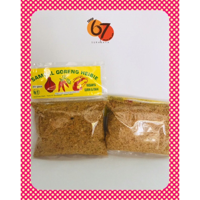 

Sambal Goreng Ebi Besar