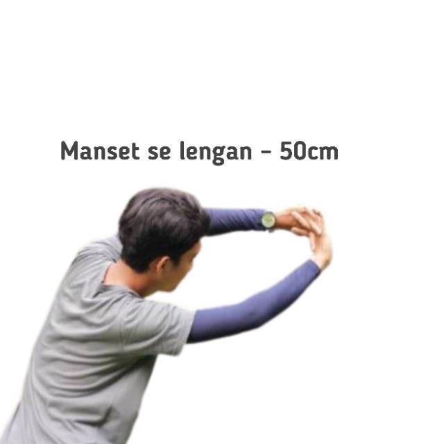 Manset handsock tangan sampai lengan bahan kaos katun safety