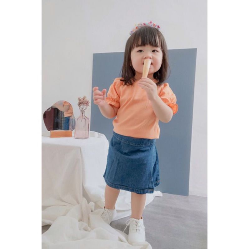 ROCELA ROK CELANA JEANS SNOW WASH  USIA 1-8th