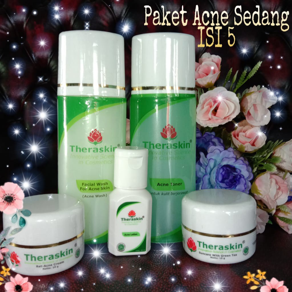 Theraskin Paket Acne Sedang Isi 5/Theraskin Paket Ret-Acne