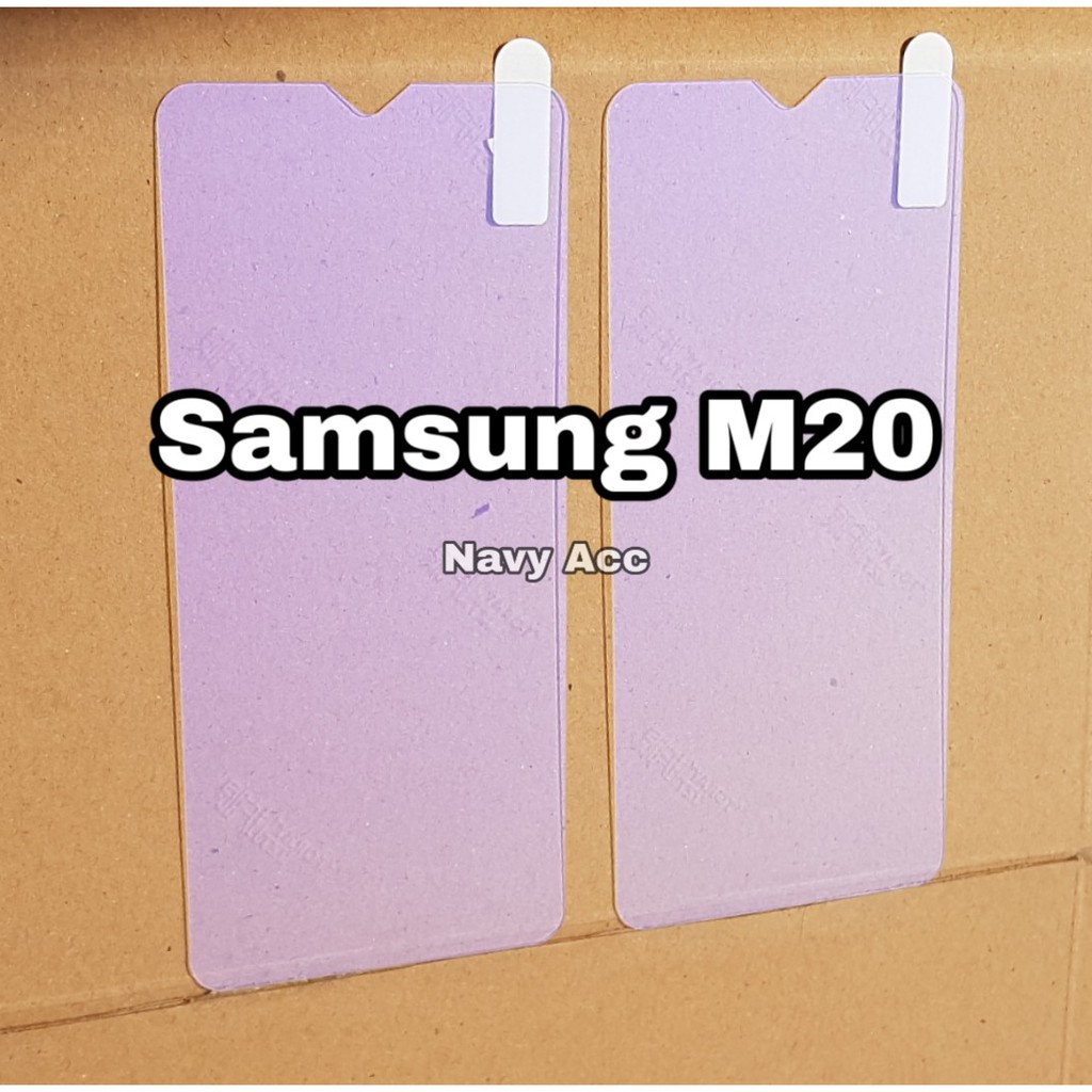 Tempered Glass Anti uv Samsung M20 - Tempered Anti Blue Light M20