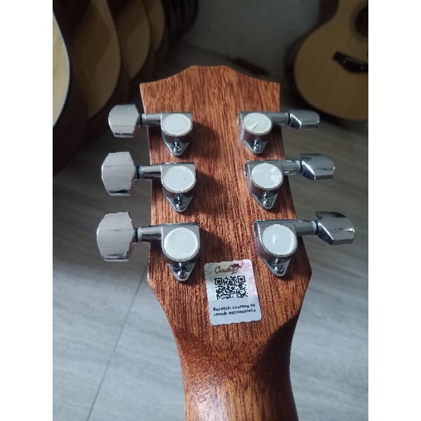 Gitar akustik / akustik elektrik ORIGINAL COWBOY GW 240 murah bonus lengkap free packing kayu