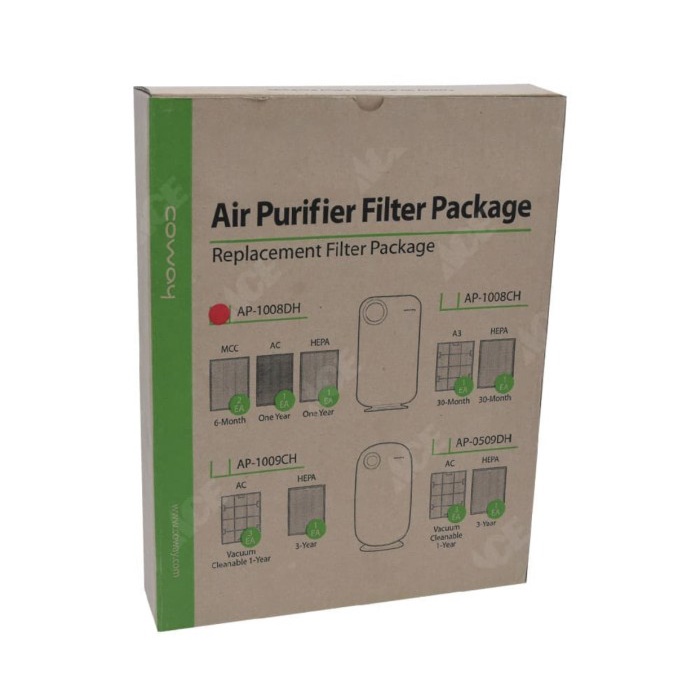 Jual Coway set filter penjernih udara Ap-1008dh- 4 pcs Murah