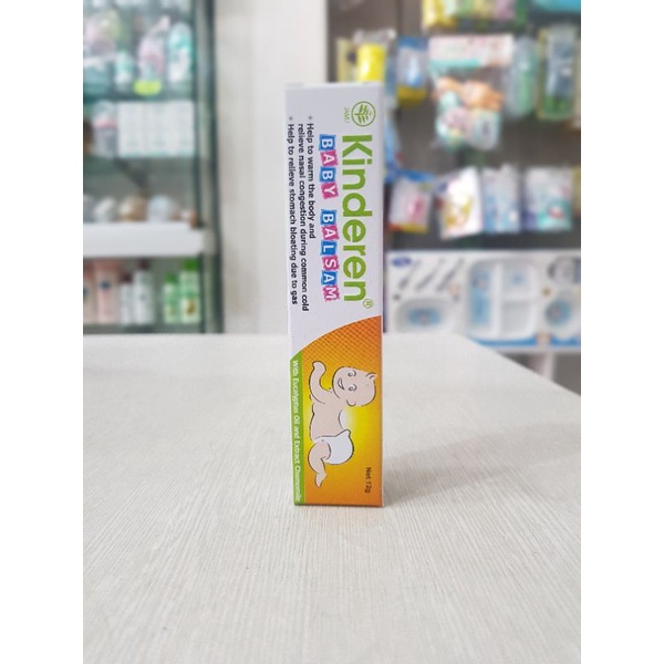 Kinderent Baby Balsam 12gr/ Balsam Baby/ Hidung Tersumbat/ Perut Kembung