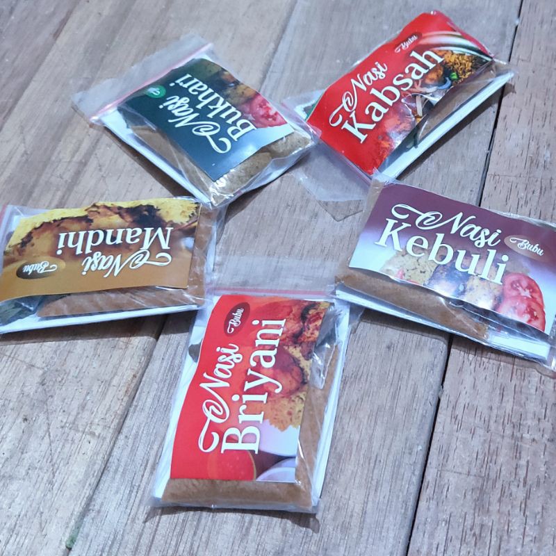 

Grosir Bumbu Nasi Arab Instan - Anti Gagal | Kebuli | Briyani | Bukhori | Mandhi | Kabsah - 4 porsi