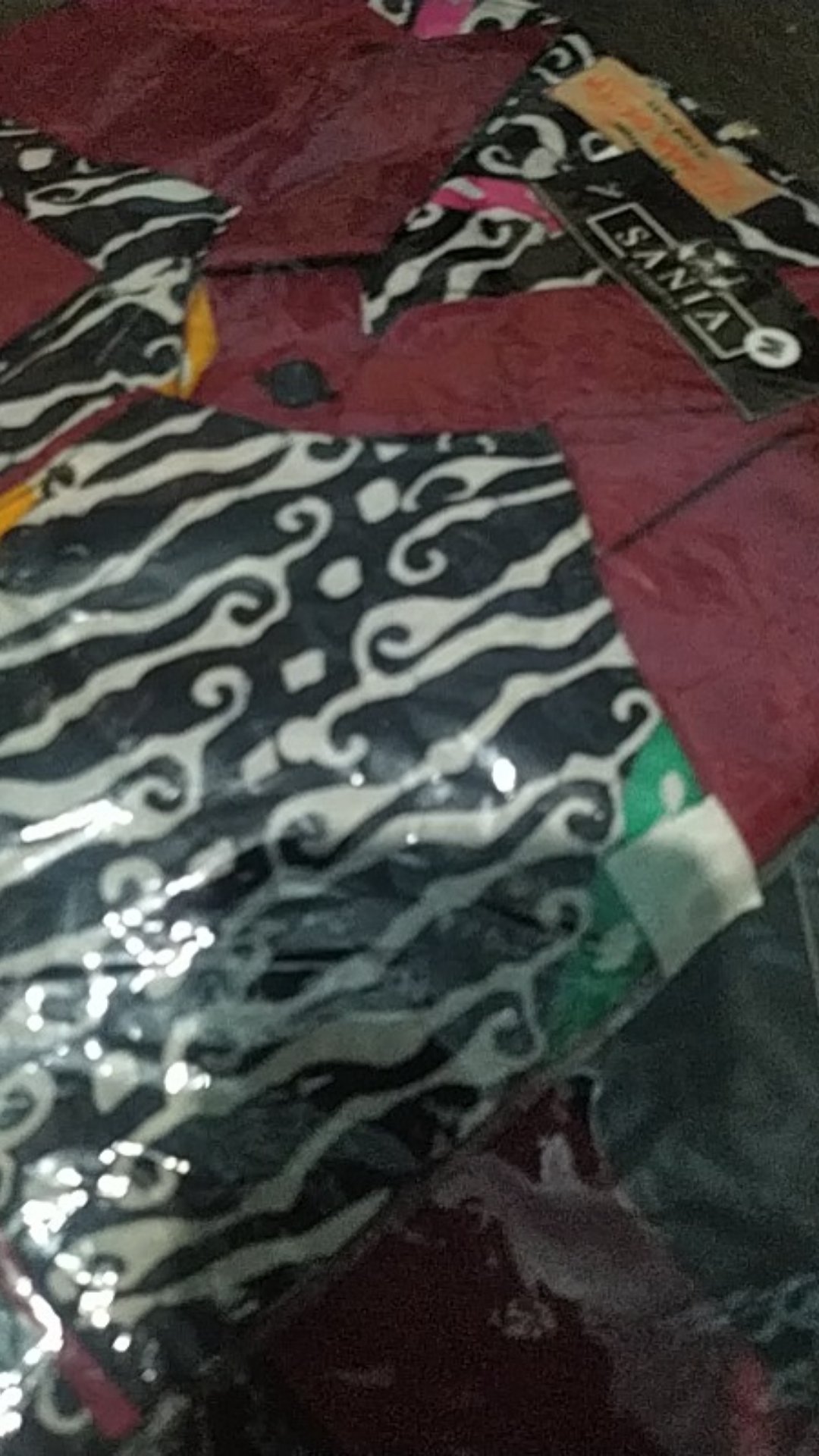 Batik Couple Sarimbit  Katun Cap Mix Toyobo Dress Clemira Kemeja Afdal