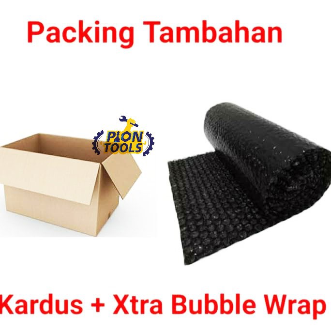 

Extra Packing Kardus/ Extra bubble wrap / Extra Karung Packing tambahan