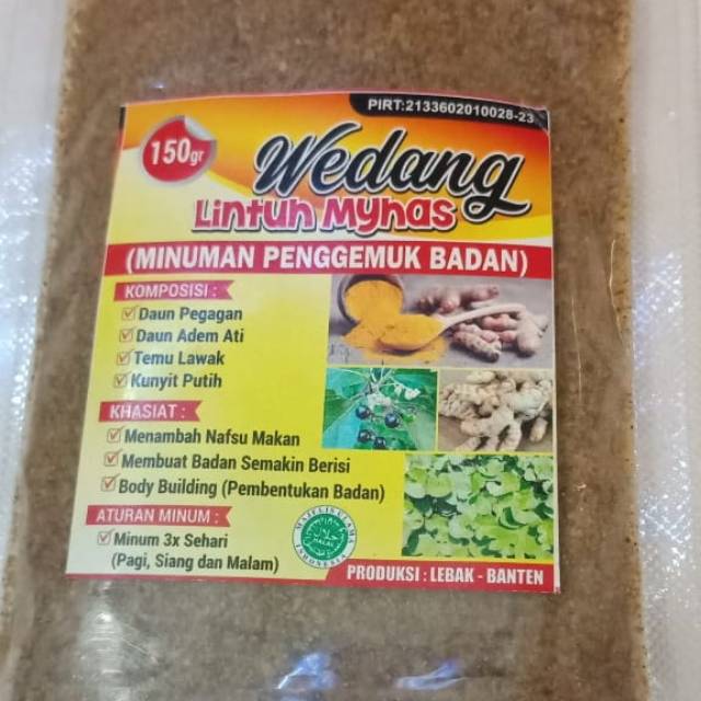 

Wedang Pelintuh Myhas [Penggemuk]