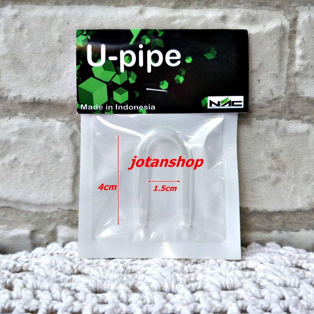 U pipe connector konektor sambungan selang Diffuser Co2 Aquascape