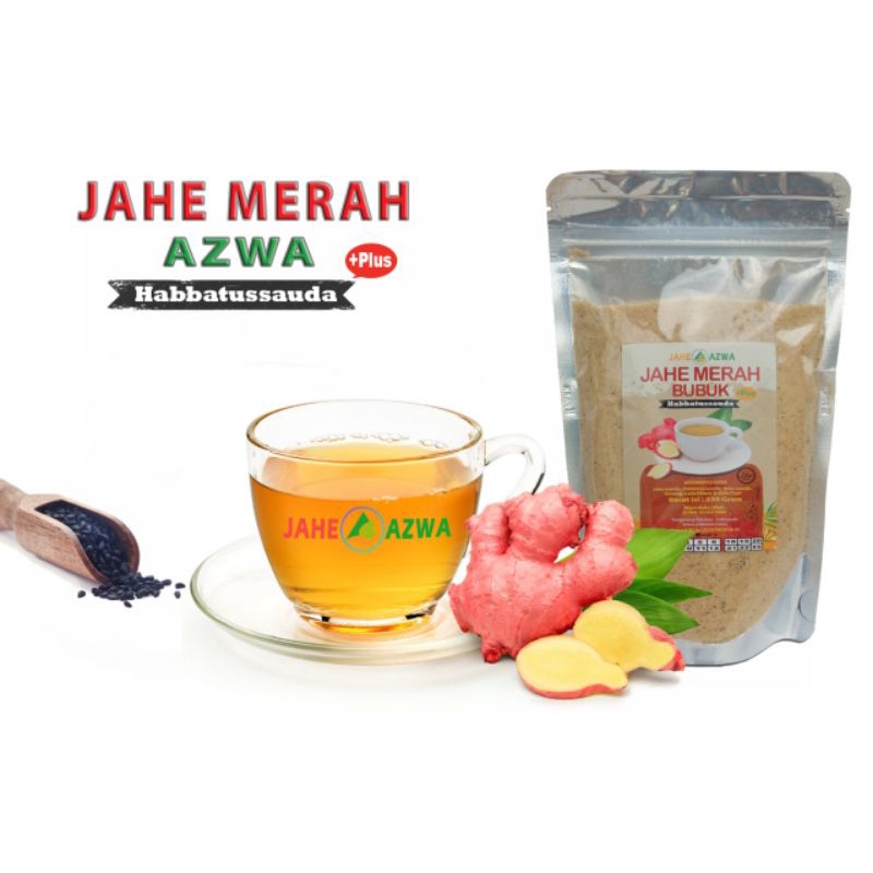 

Jahe Merah Azwa 330gram