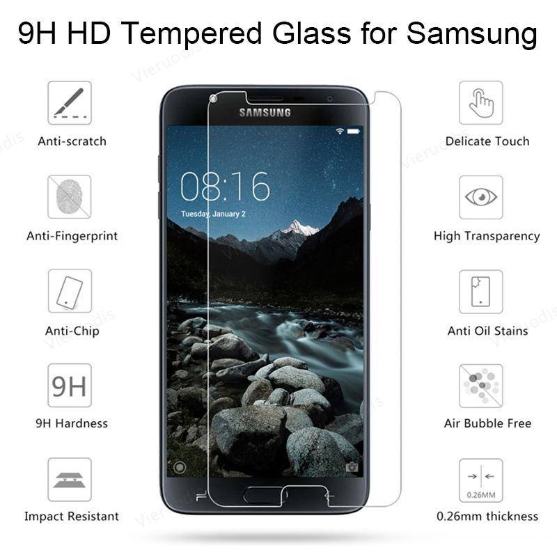 Pelindung Layar Tempered Glass 9H Untuk Samsung Galaxy A73 / A53 / A33 / A03s / A02s / A12 / A10s / A20s / A50s / A20 / A8 / A790