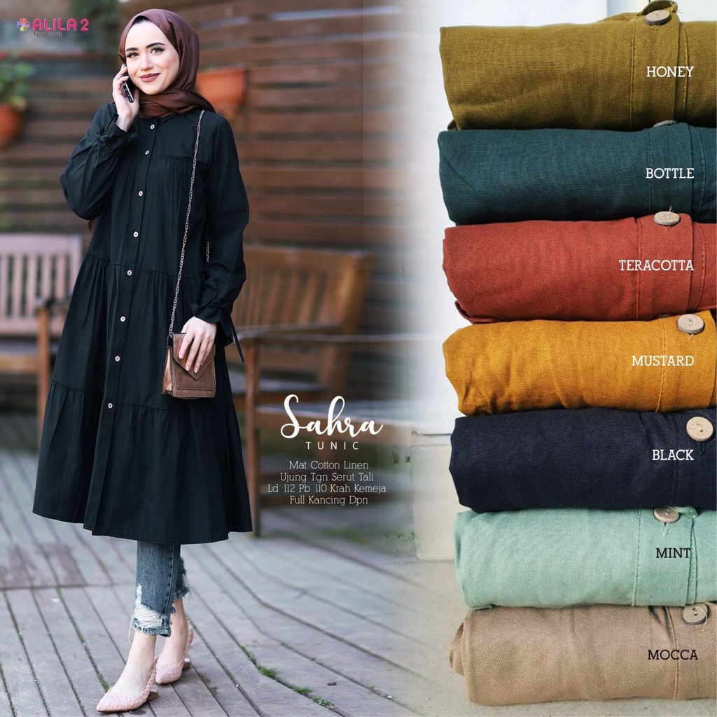 SAHRA TUNIK COTTON LINEN BY ALILA