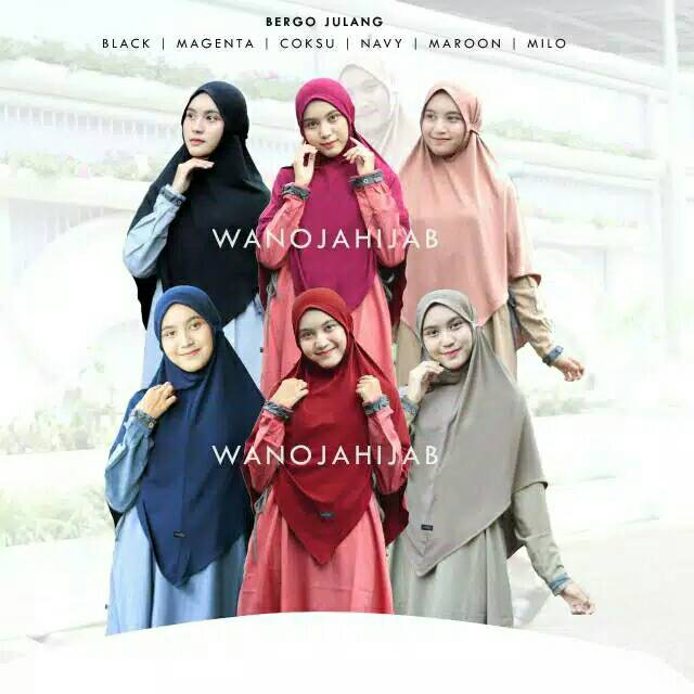 Bergo JULANG by WANOJA HIJAB