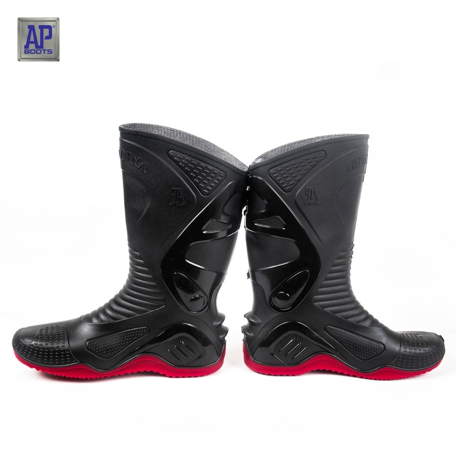 Ap Boots Moto Hitam 38-43 Boots karet original proyek perkebunan anti air