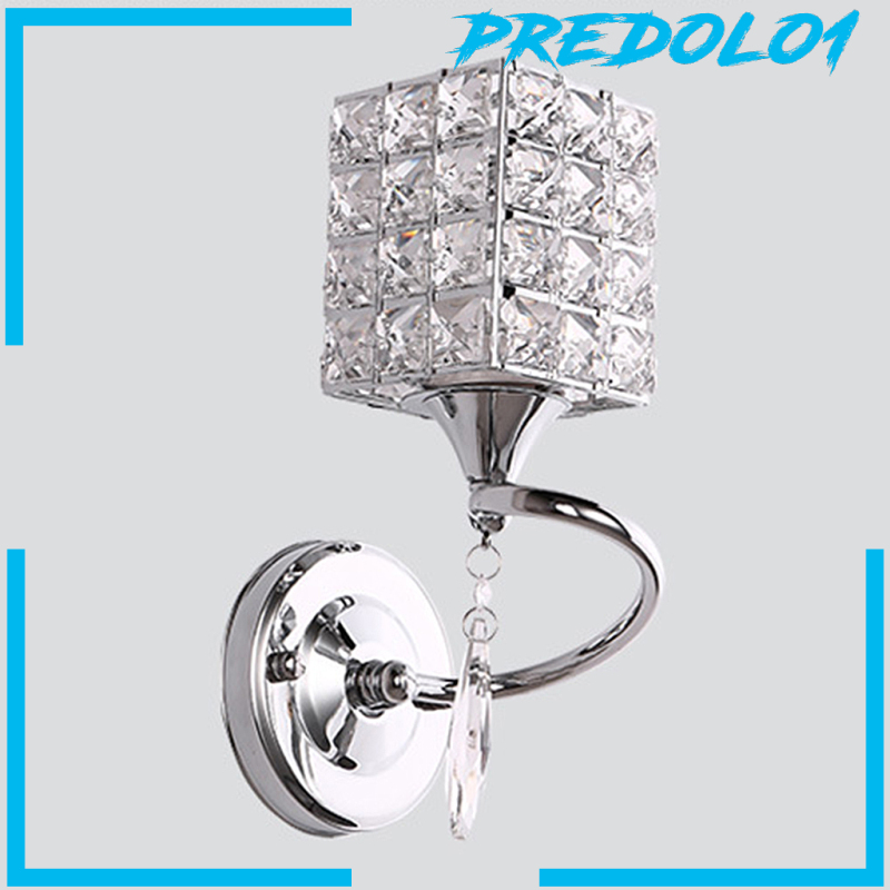 (Predolo1) Lampu Dinding E27 Bahan Kaca Kristal