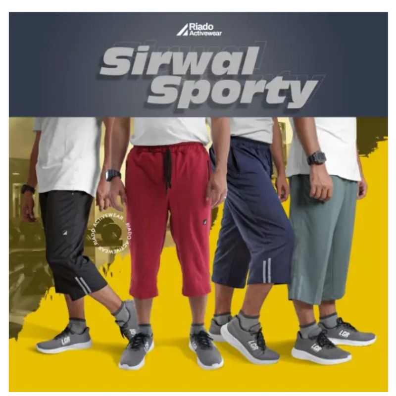 Celana Olahraga Syari Rosal | Sirwal Sporty | Celana laa isbal bahan Lotto lembut | Celana Pria Cing