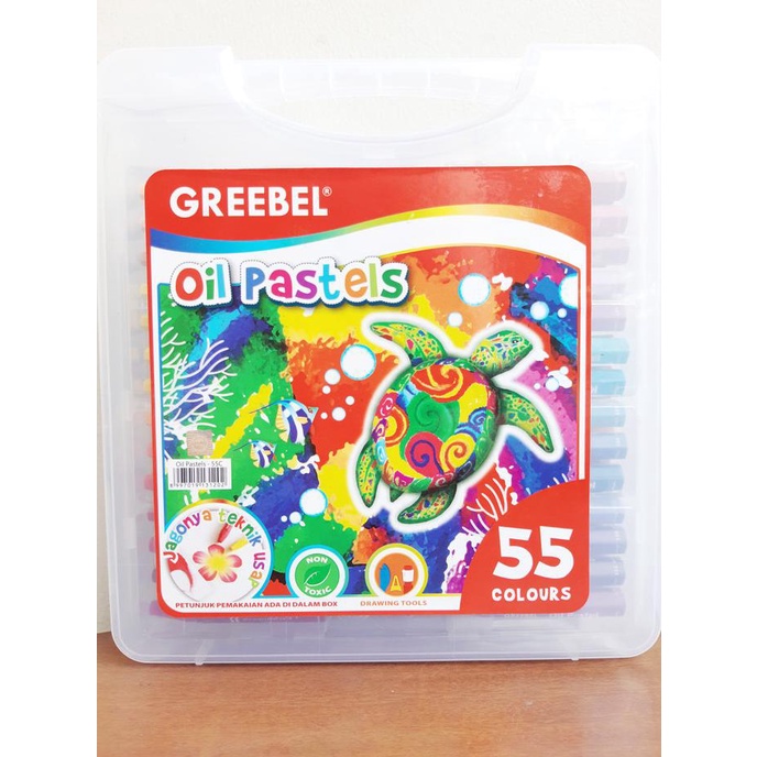 

CRAYON / OIL PASTEL GREBEL 55 WARNA