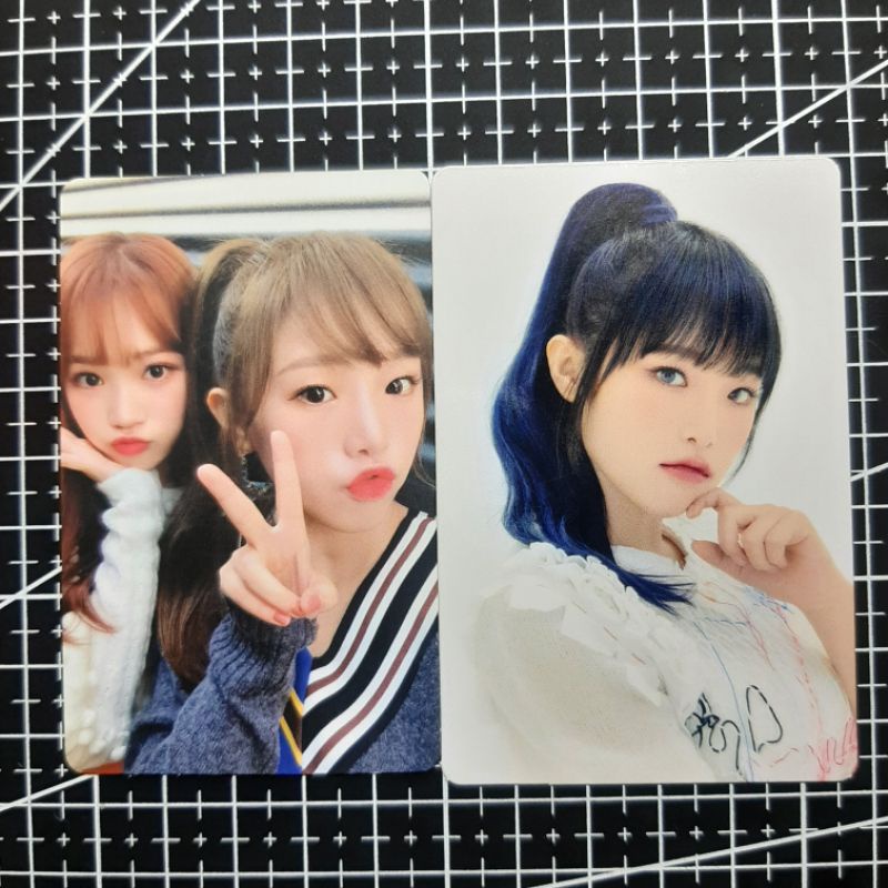 yena photocard izone album heartiz unit ssamyen chaewon trading card one the story choi iz*one heart