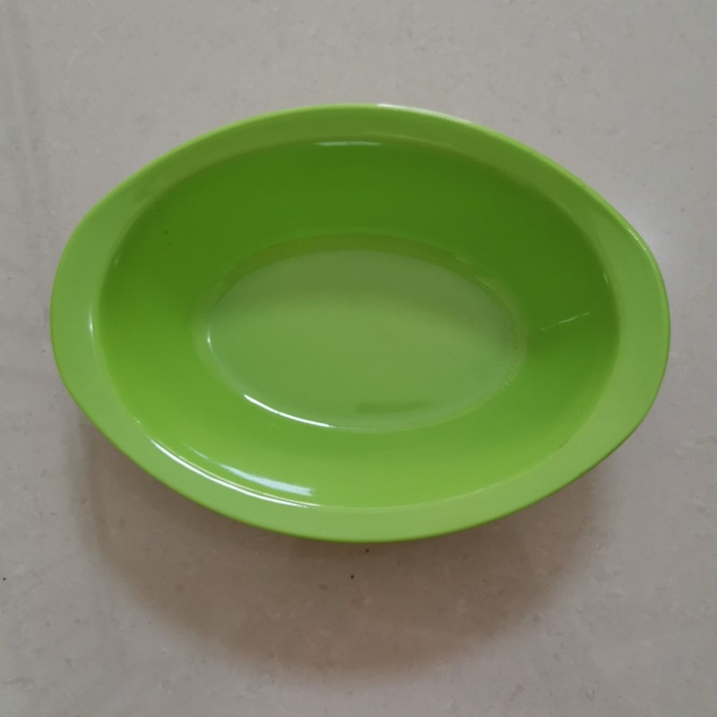 Mangkok Makan Melamine Melamin Oval 10&quot; - Singa Singi M6010