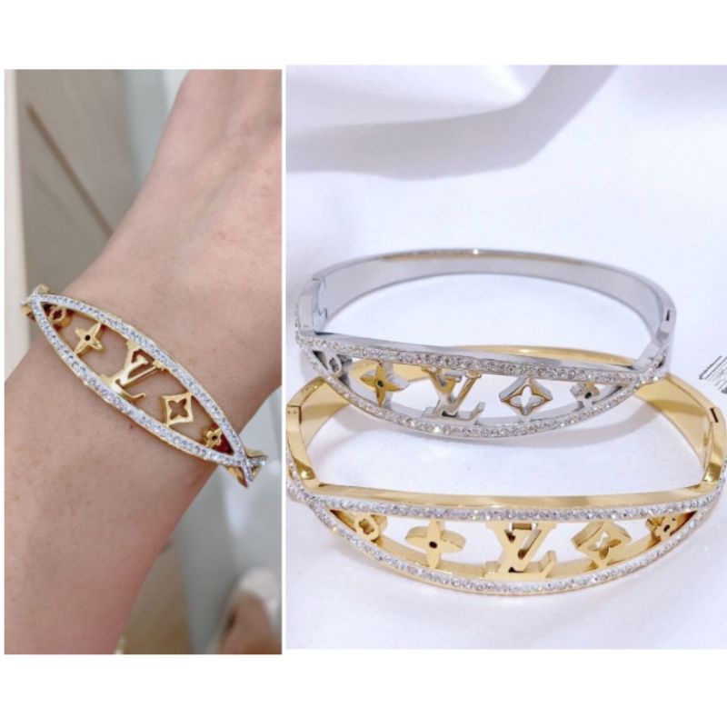 Gelang Titanium asli Motif elv Premium Quality Anti karat anti alergi Bracelet Stainless Steel 9902