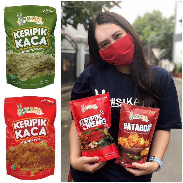 

Kripik kaca si kaya/ keripik enak 100gr