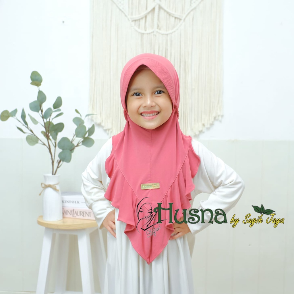 Husna Bergo Pet Ropel Zoya Anak Jersey Premium