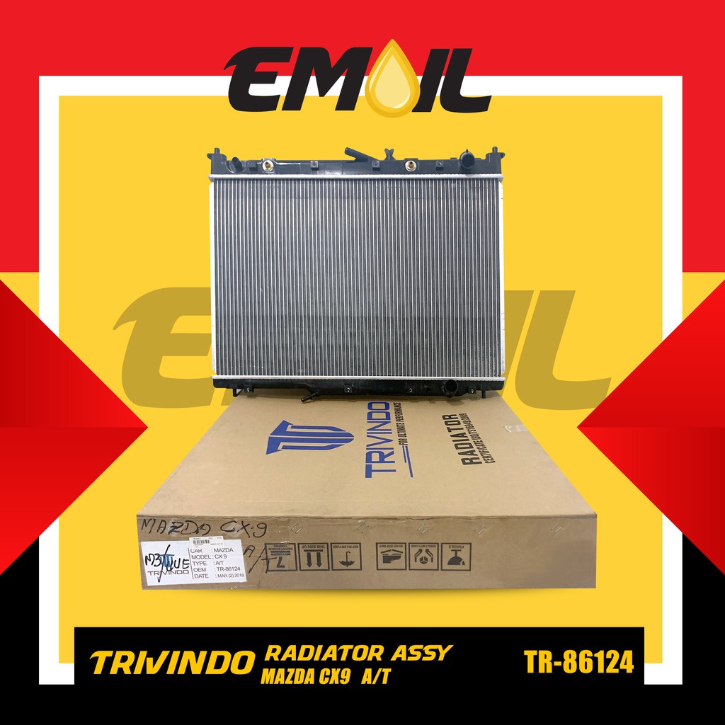 Radiator Assy Mazda CX 9 A/T AUOTOMATIC TR-86124 merk Trivindo