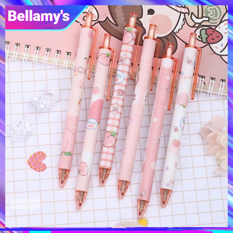 

COD ❤️ 0.5mm Tip Siswa Pola Persik Gadis Lucu Jenis Pers Pena Gel Menulis Halus-Bellamy's