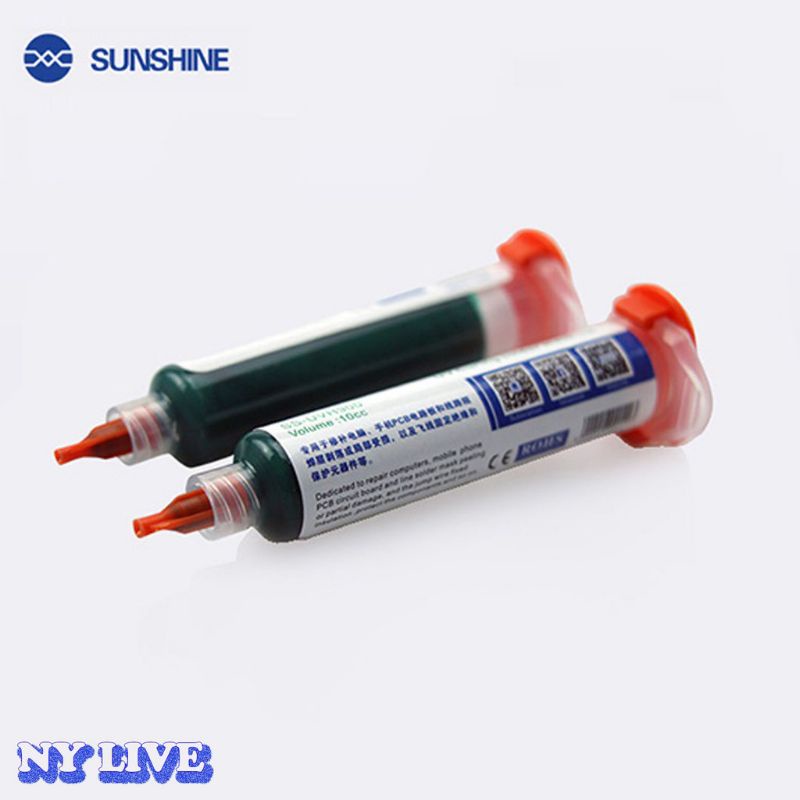 CAT PELINDUG PCB WARNA HIJAU SUNSHINE SS-UVH900 UV CURING SOLDER MASK INK ORIGINAL